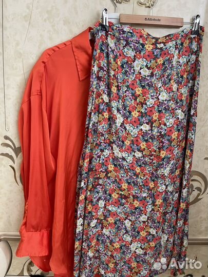 H&M юбка и рубашка