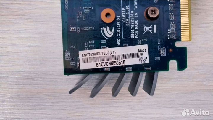 Видеокарта Asus GeForce GT 430 1GB ddr3 128bit