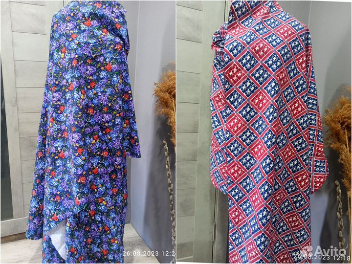 Отрез ткани СССР фланель байка, отрезы ткани