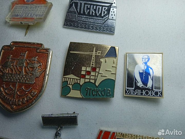 Значок СССР города