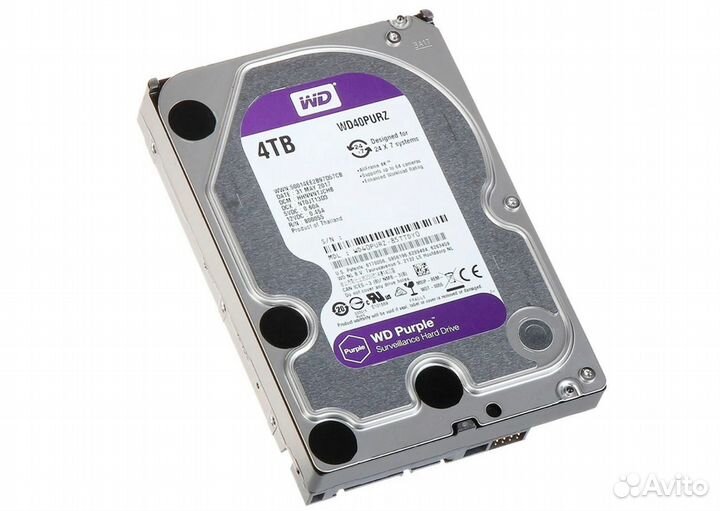 Жесткий диск WD Purple WD40purz 4тб