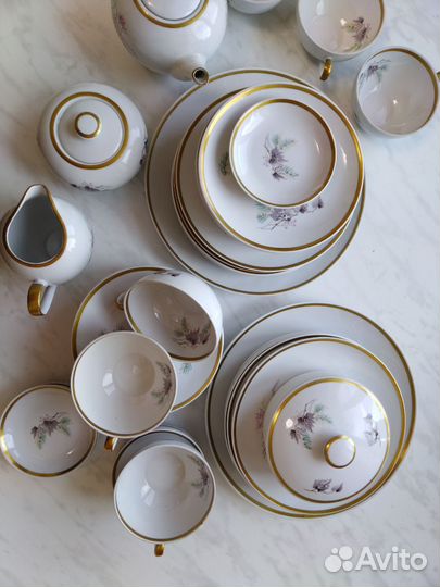 Сервиз чайный ГДР uhlstadt