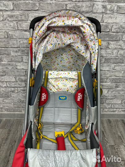 Детские санки коляска ника