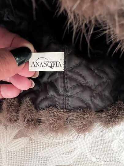 Шапка норковая женская бу