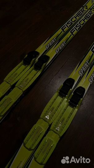 Лыжи беговые fisher sprint grown