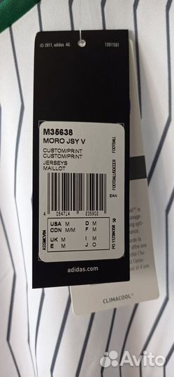 Футболка adidas M35638, размер M, S
