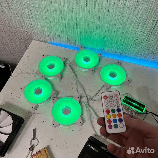 5шт. Комплект вентиляторов iwongou 120MM argb