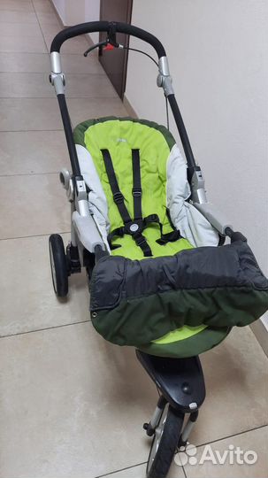 Коляска Peg Perego Gt3 зеленая