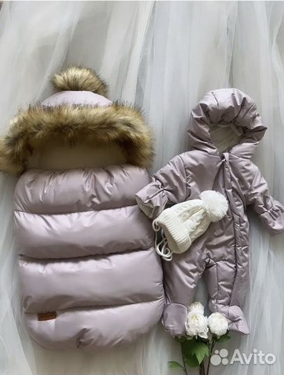 Конверт на выписку зимний