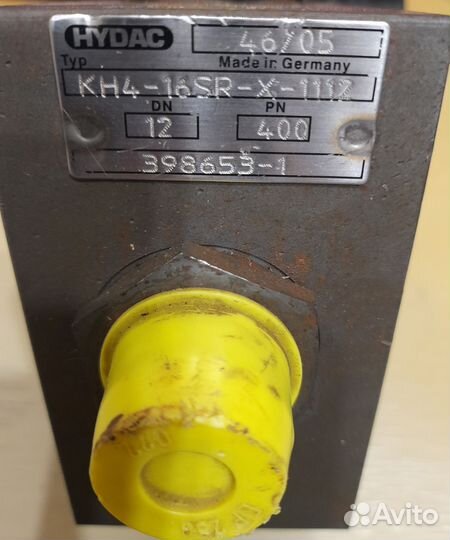 Hydac KH4-16SR-X-1112 кран шаровой 4-х ходовой