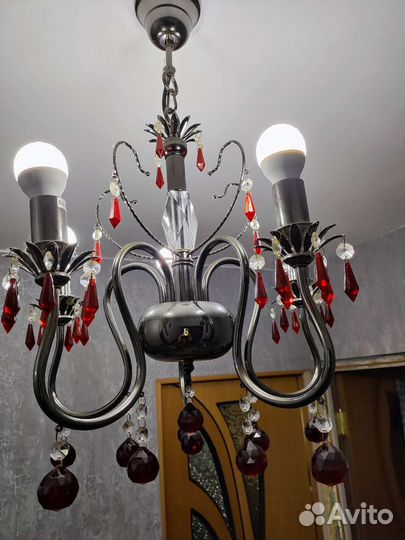 Люстра потолочная италия бу