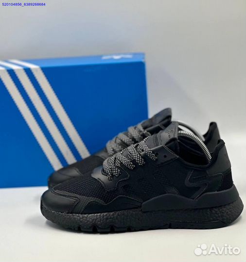 Кроссовки Adidas Nite Jogger Black (Арт.46282)