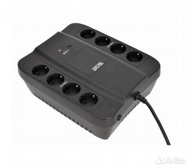 Ибп Powercom Spider SPD-850N 510Вт 850ва, черный