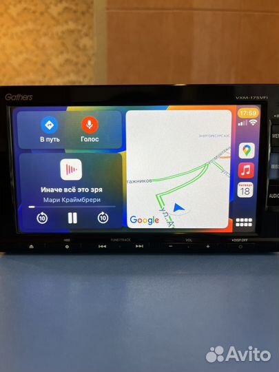 Магнитола Gathers VXM-175VFI