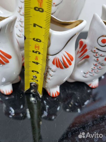 Рыба Ликёрница,графин,штоф (зхк) 1970гг,выс 26см