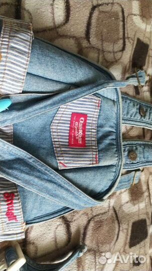 Рюкзак переноска кенгуру джинсовая