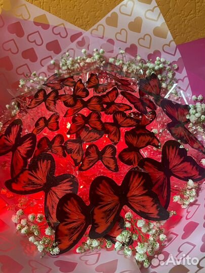 Букет из бабочек