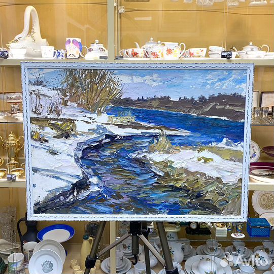 Картина маслом, В. Рейхет, 