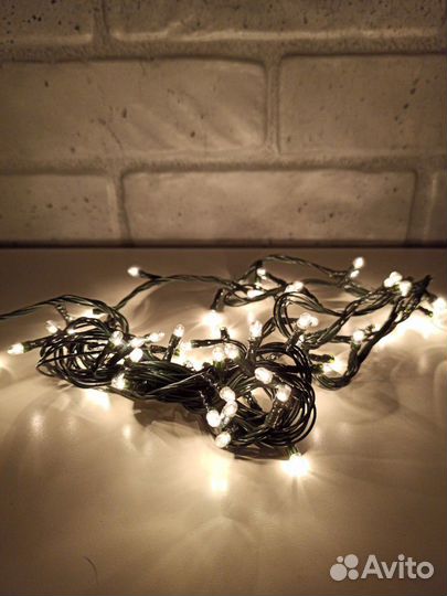 Электрическая гирлянда, дождик