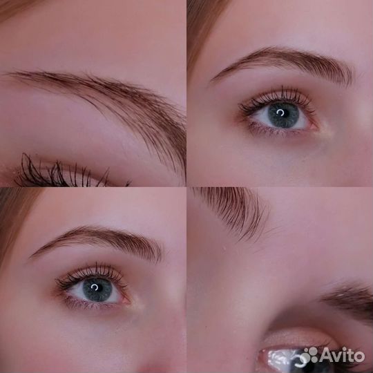 Коррекция и окрашевание бровей