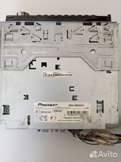 Магнитола Pioneer бу