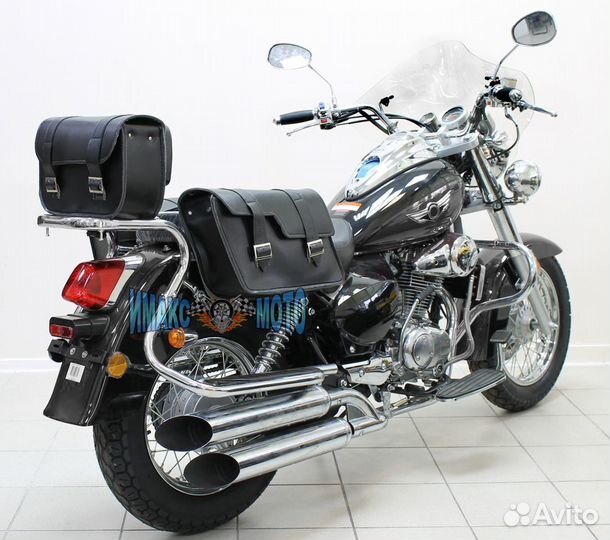 Мотоцикл Motoland Wolf 250 с кофрами