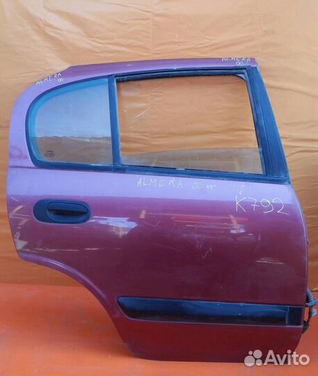 Дверь задняя правая Nissan Almera N16E 2000-2006