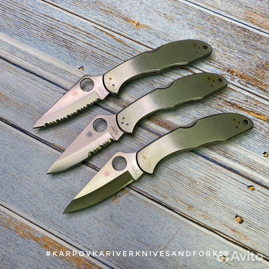 Spyderco Delica 4 Stainless, Japan