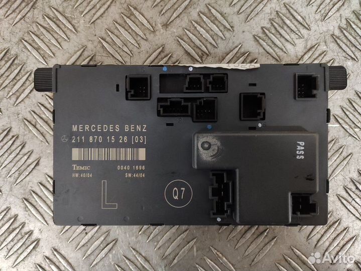 Блок управления двери передней левой Mercedes-Benz