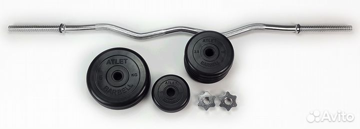 Штанга разборная 30 кг EZ