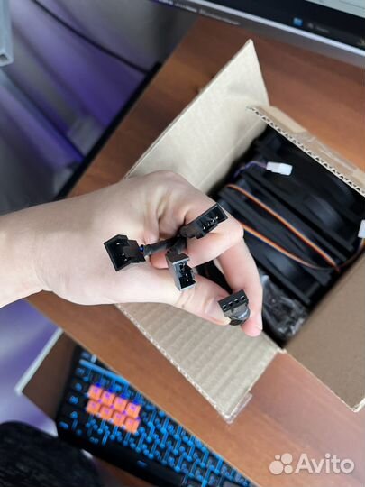 Куллеры, вентиляторы gembird 120 мм 4 pin (5шт)