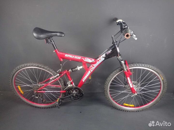 Велосипед горный взрослый двухподвес