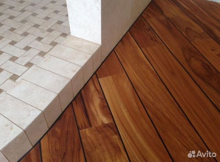 Паркетная доска тик RST-3185