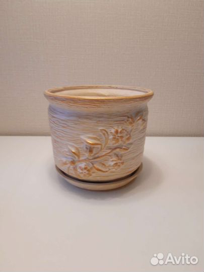 Керамические горшки для цветов бу