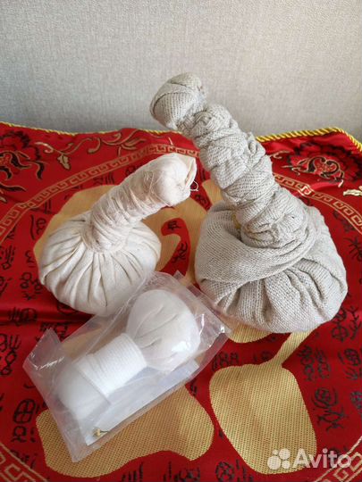 Мешочки компресс SPA с травами для массажа