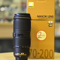 Nikon 70-200mm f/4G ED VR AF-S Nikkor. Новый