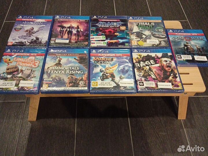 Игры ps4 (новые)