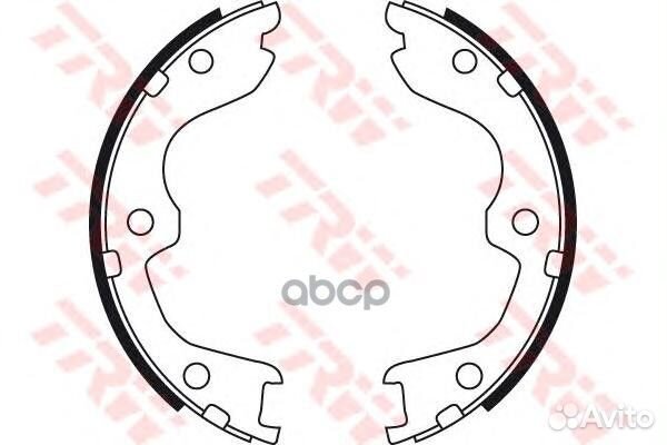 GS8730 D40F0AR06K колодки барабанные Nissan