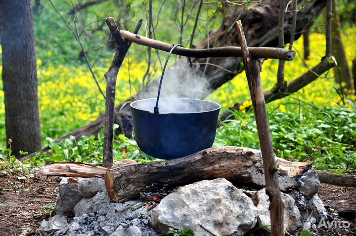 Еда в Поход. Пшенная каша с мясом
