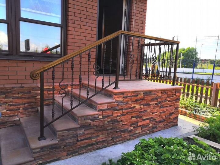 Кованые перила решетки