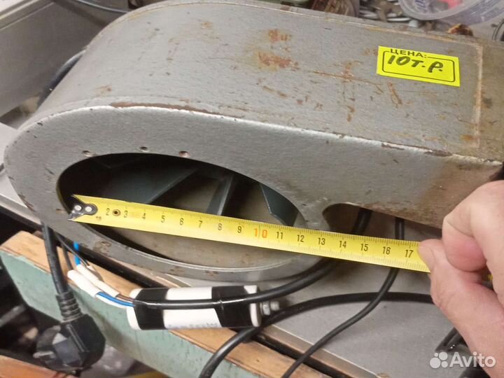 Вентилятор радиальный центробежный типа улитка