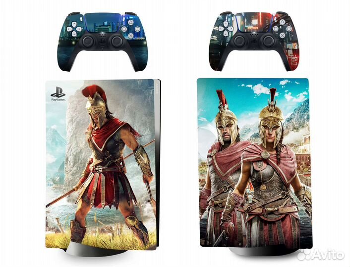 Виниловые наклейки на PlayStation 5 DigitalEdition