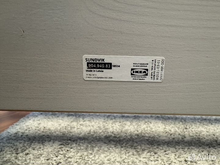 Детская кровать-трансформер IKEA Sundvik