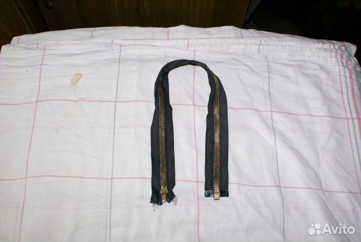 Молния разъёмная металлическая 50см, новая