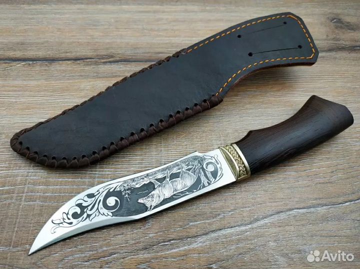 Охотничий нож Муромец кованая сталь 95X18 сн 07-3