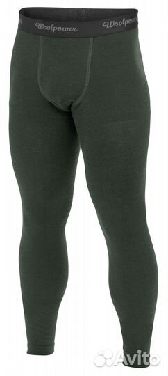 Шерстяные Трусы Облегченного Сосново-зеленого цвет