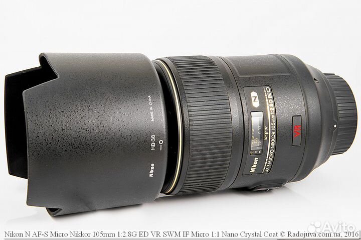 Nikon 105mm f/2.8G IF-ED AF-S VR Micro-Nikkor
