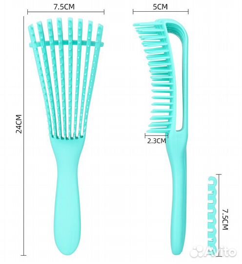 Detangler распутывающая расческа 1 шт