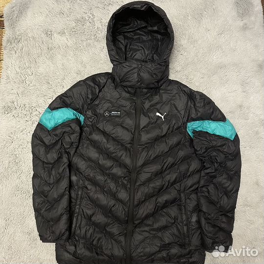 Пуховик Puma mercedes AMG оригинал L
