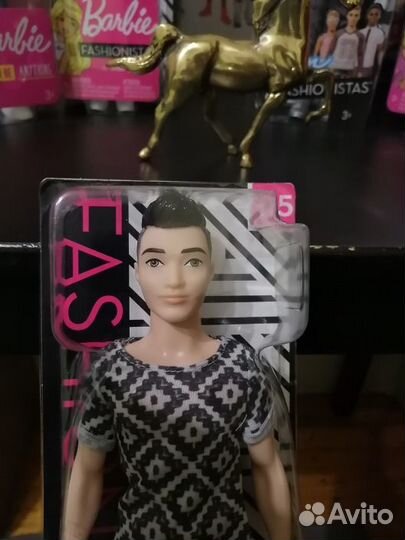 Куклы Barbie Fashionistas Ken, Ken Barista, Кен